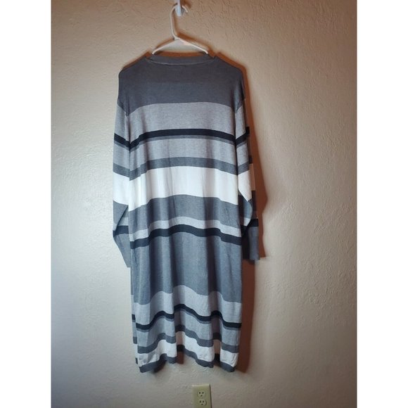 Liquid by Sioni Open Cardigan Sweater Long Sleeve Women’s Size 1X - Picture 3 of 3